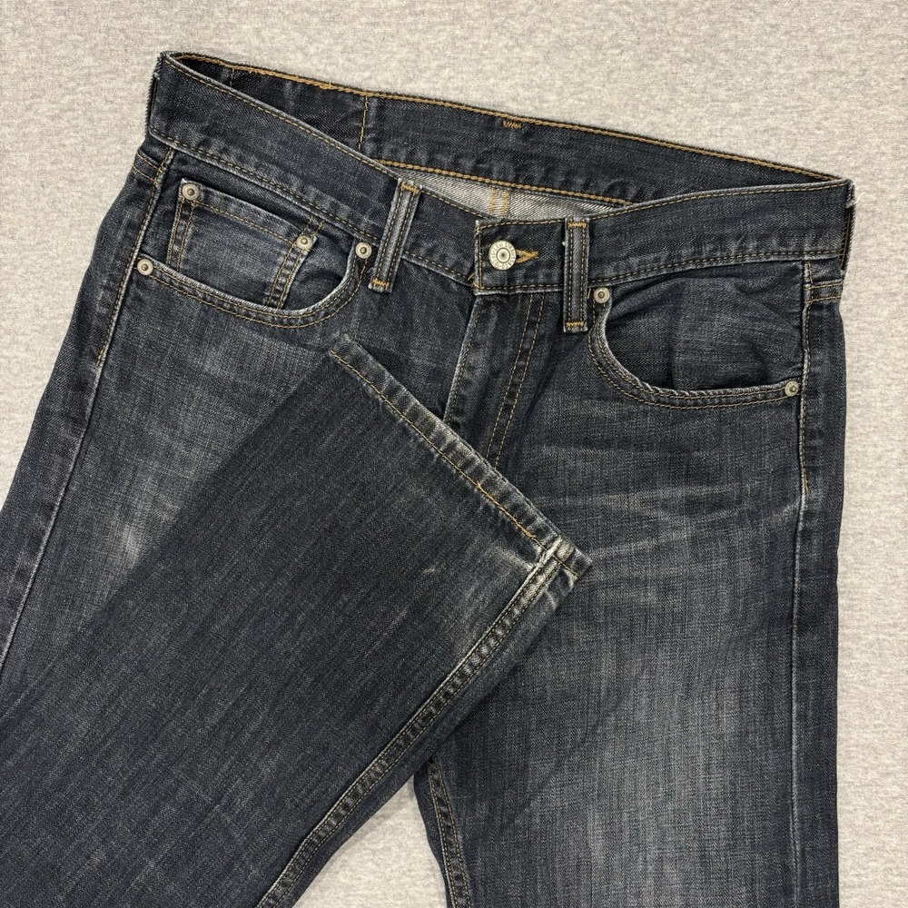 Levi's 505 Straight Leg Jeans Men's Size 30x32 (Fits 31x30) Blue Dark Wash Denim